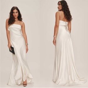 Reformation White Maxi Dress